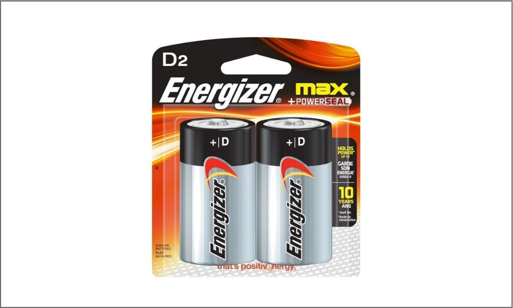 Picture of bordered D2 battery