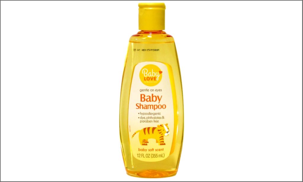 Baby Love Baby Shampoo bordered
