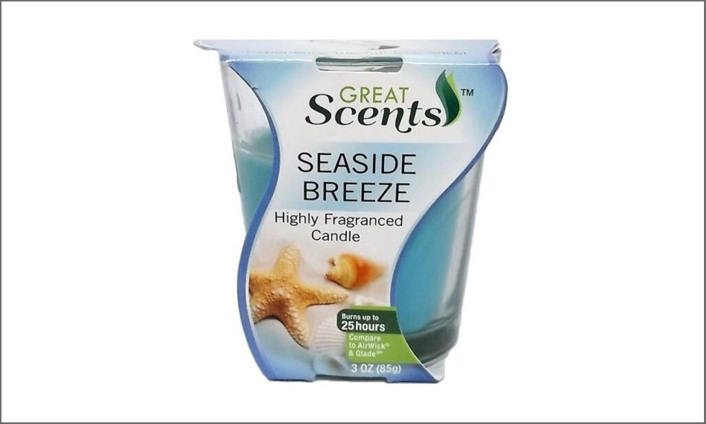 Picture of Great Scents candle - Seaside Breeze