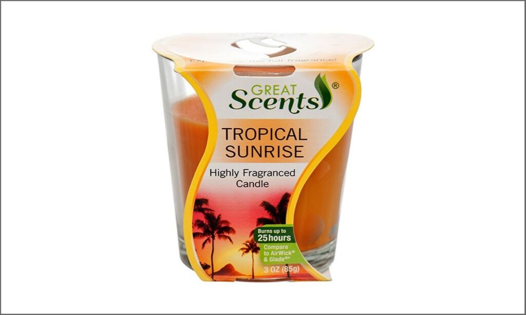 Picture of Great Scents candle - Tropical Sunrise